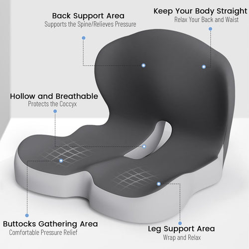 Foam Seat Cushion with Back Support