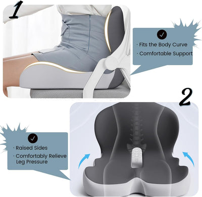 Foam Seat Cushion with Back Support
