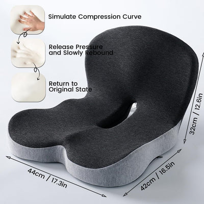 Foam Seat Cushion with Back Support
