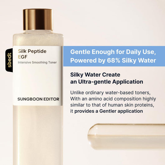 Silk Peptide EGF Toner, Firm-Looking Glow,10.14 Fl.Oz